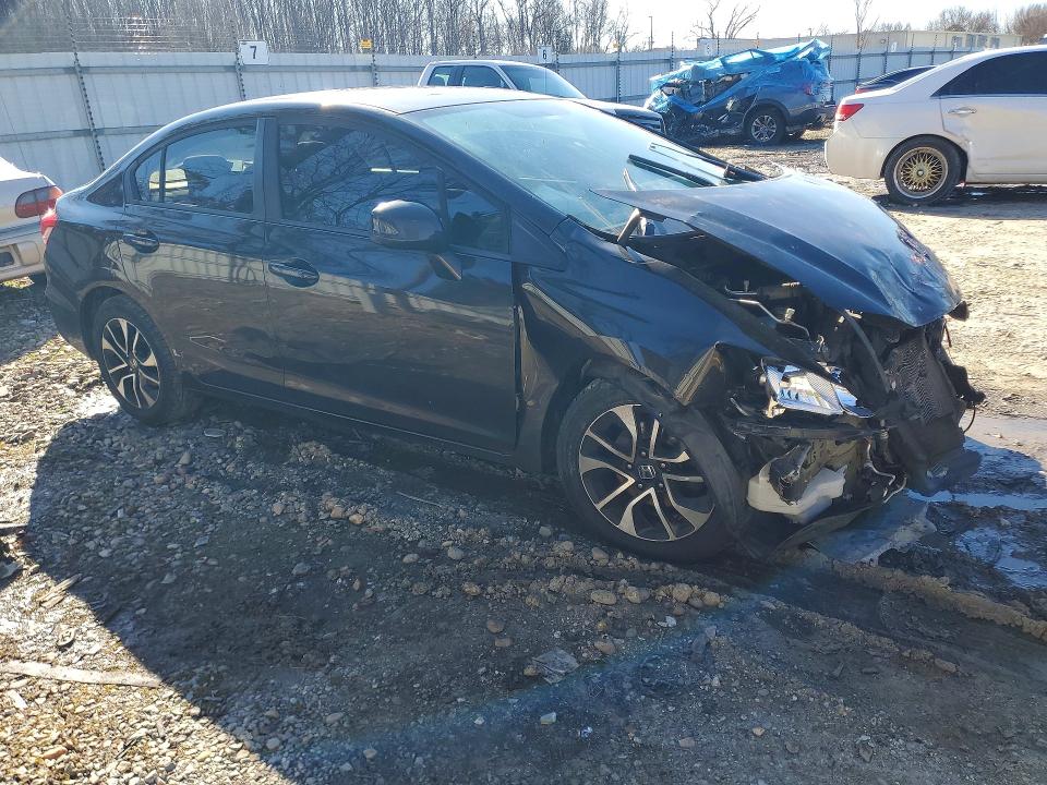 Photo 4 from auction – 2013 HONDA CIVIC with VIN 2HGFB2F84DH526986