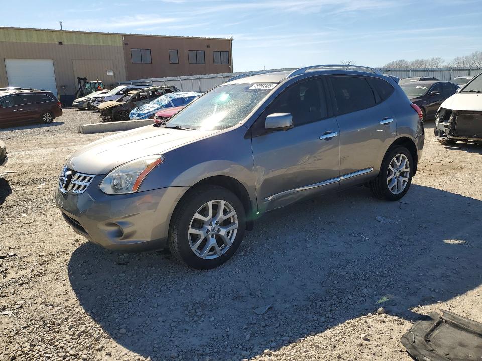 NISSAN ROGUE 2013 with VIN JN8AS5MV8DW136787 - Photo from auction