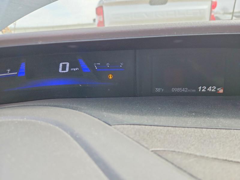 Photo 9 from auction – 2012 HONDA CIVIC with VIN 2HGFB2F85CH603279