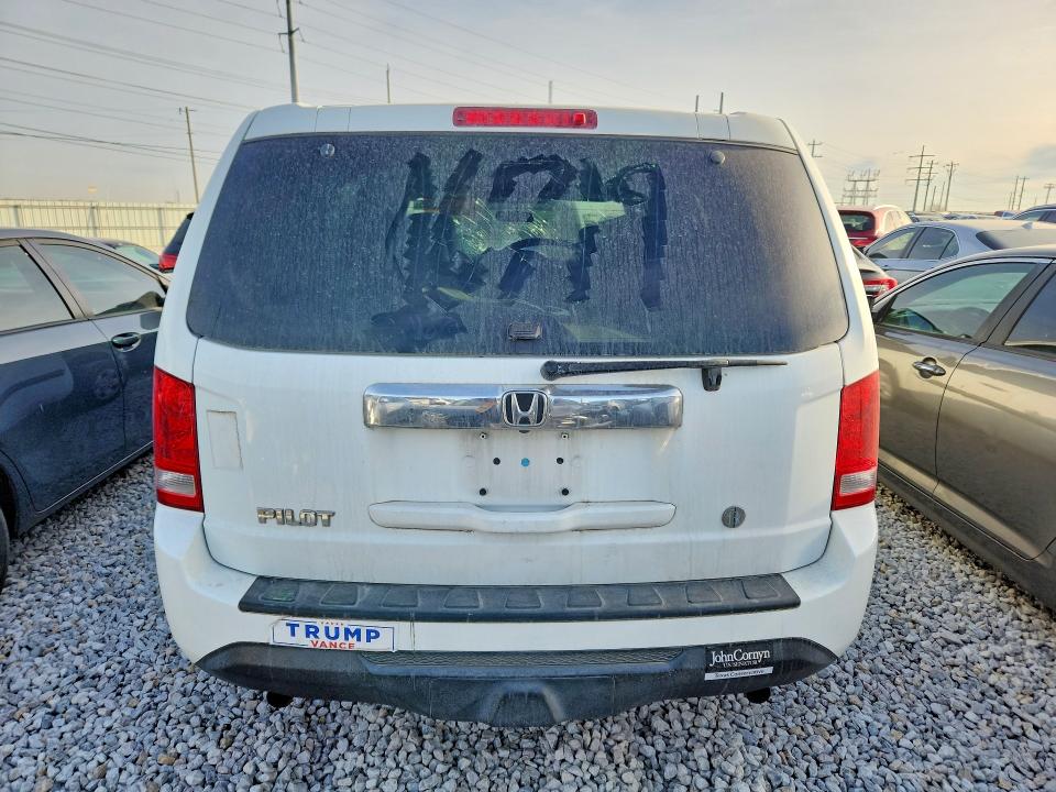 Photo 6 from auction – 2013 HONDA PILOT with VIN 5FNYF3H26DB029325