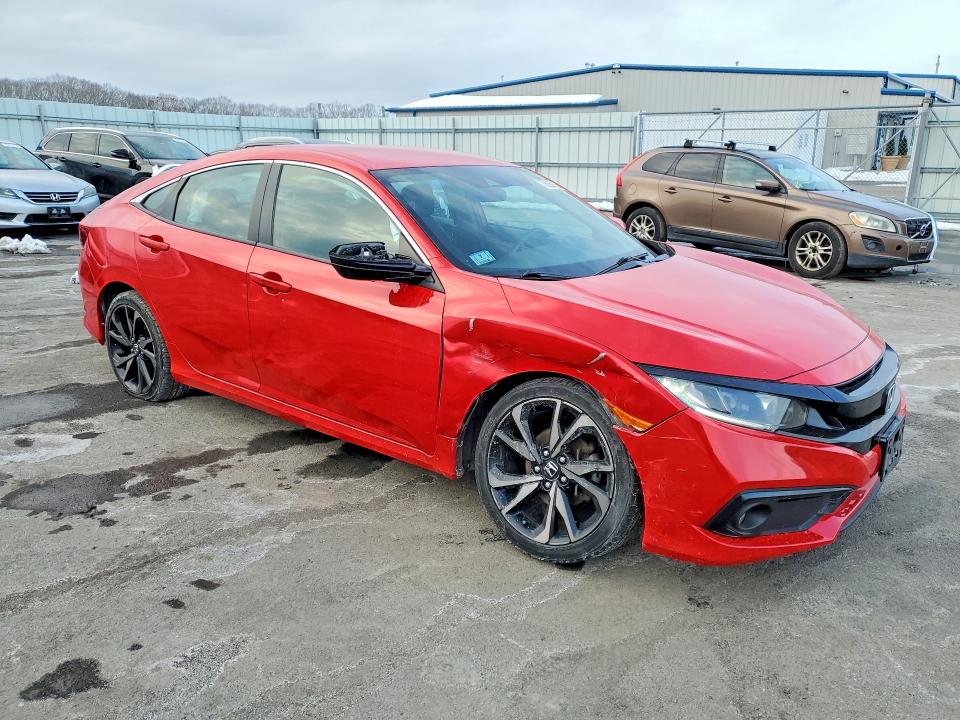 Photo 4 from auction – 2020 HONDA CIVIC with VIN 2HGFC2F83LH518227