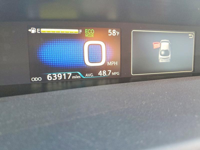 Photo 9 from auction – 2017 TOYOTA PRIUS with VIN JTDKARFU8H3049560