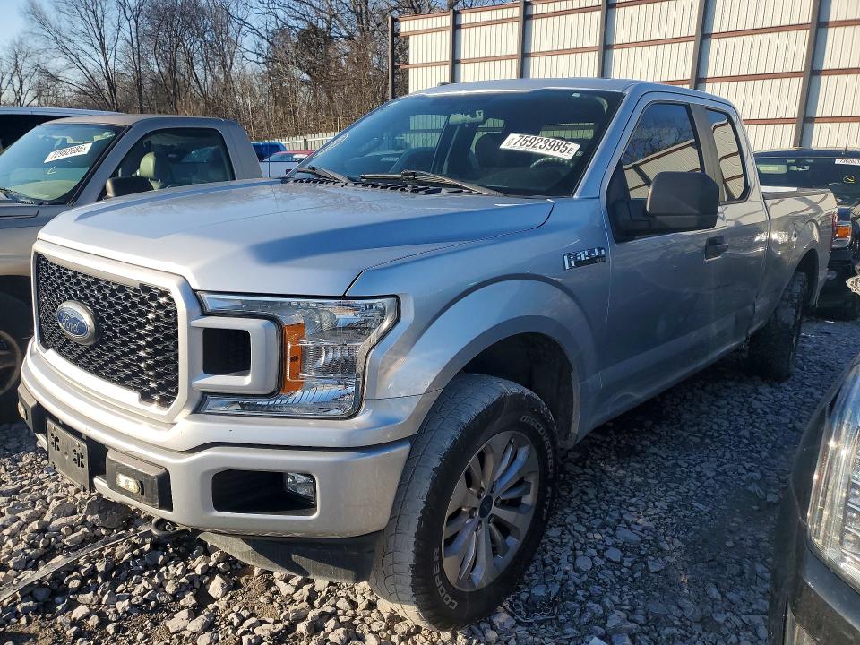 FORD F150 2018 with VIN 1FTEX1EP8JFA76206 - Photo from auction