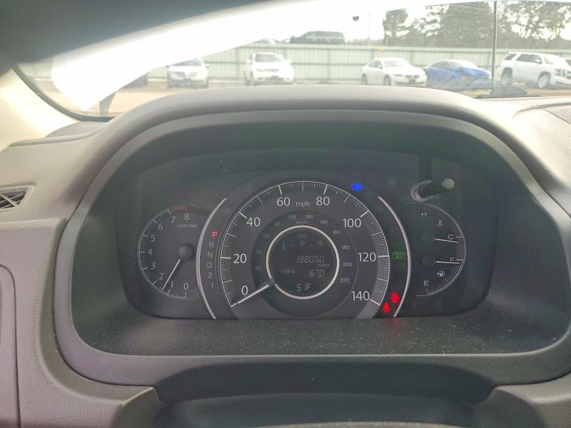 Photo 9 from auction – 2012 HONDA CR-V with VIN 5J6RM3H76CL044810