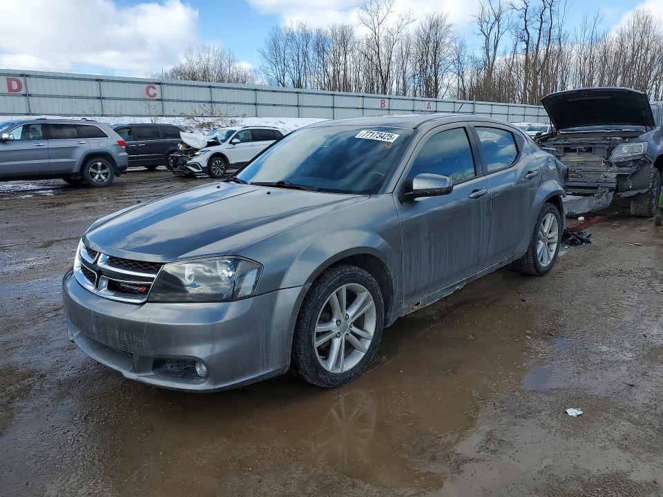DODGE AVENGER 2012 with VIN 1C3CDZEG0CN251608 - Photo from auction