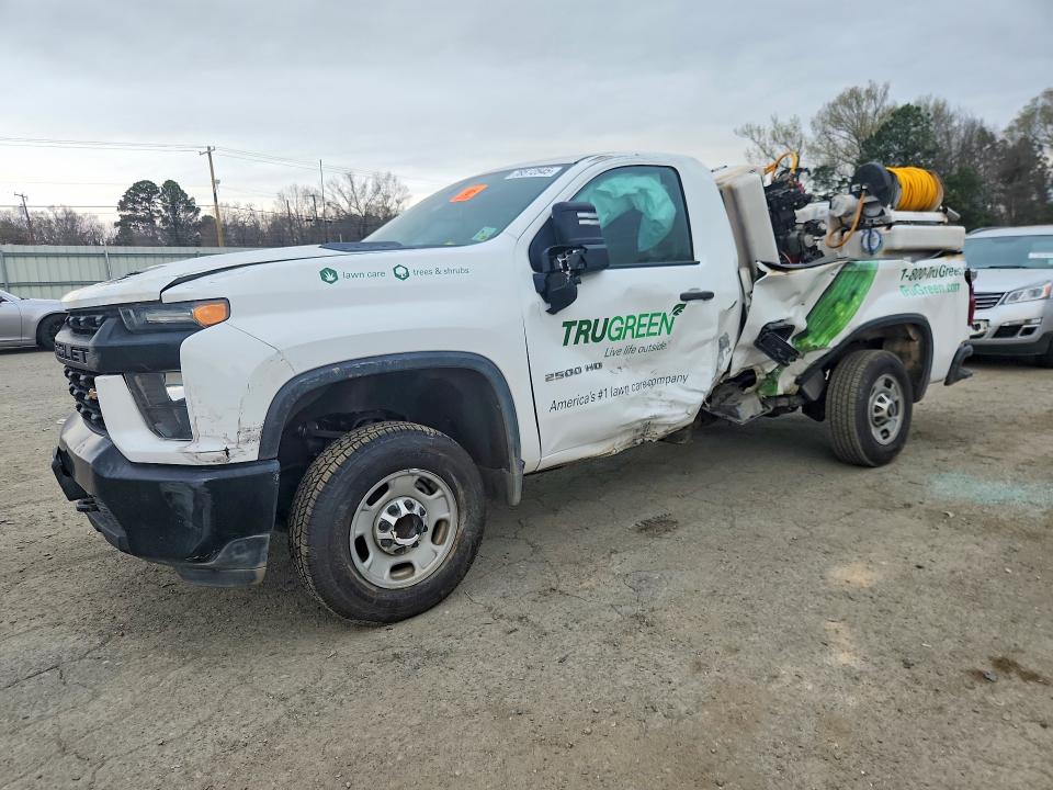 CHEVROLET SILVERADO 2020 with VIN 1GC0WLE70LF268554 - Photo from auction