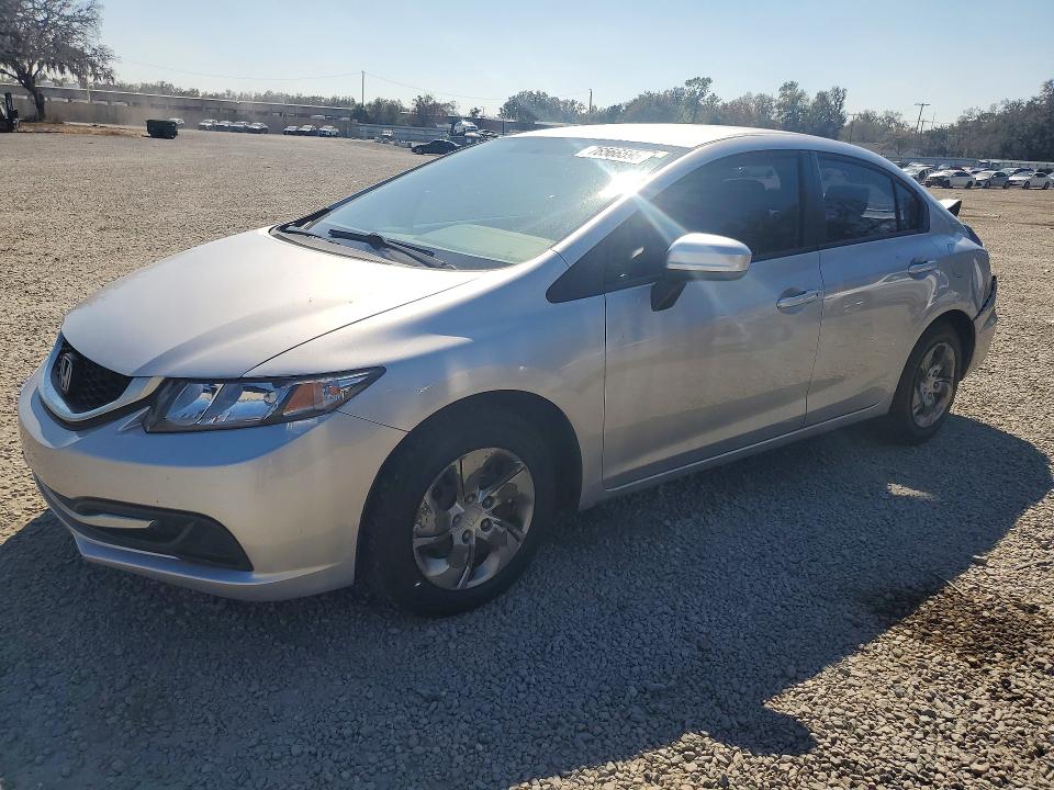 HONDA CIVIC LX 2014 with VIN 19XFB2F50EE256379 - Photo from auction