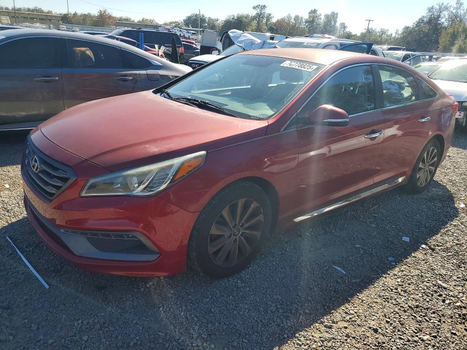 HYUNDAI SONATA 2016 with VIN 5NPE34AF2GH308078 - Photo from auction