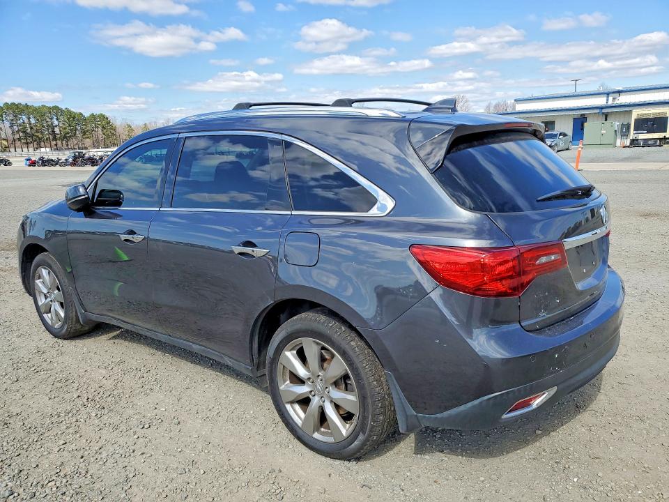 Photo 2 from auction – 2014 ACURA MDX with VIN 5FRYD4H86EB038378