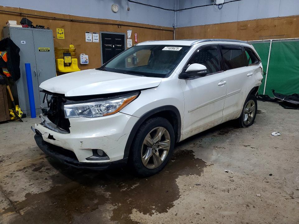 TOYOTA HIGHLANDER 2016 with VIN 5TDYKRFH8GS149732 - Photo from auction