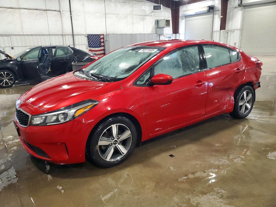 KIA FORTE LX 2018 with VIN 3KPFL4A73JE203428 - Photo from auction