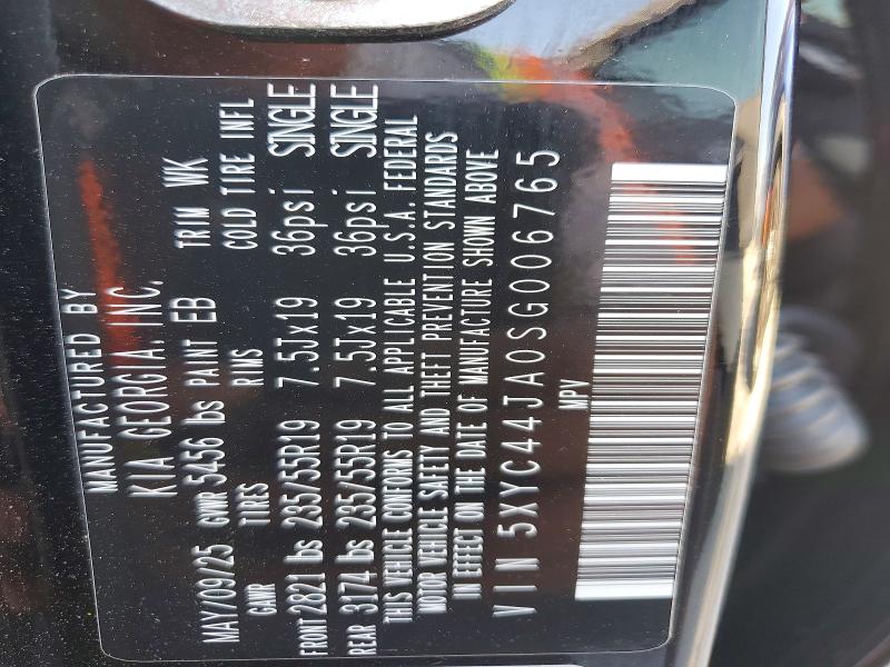 Photo 14 from auction – 2025 KIA EV6 with VIN 5XYC44JA0SG006765