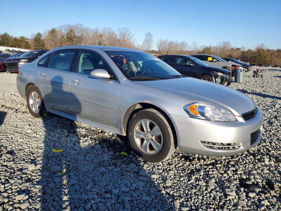 Photo 4 from auction – 2012 CHEVROLET IMPALA LS with VIN 2G1WF5E35C1290603