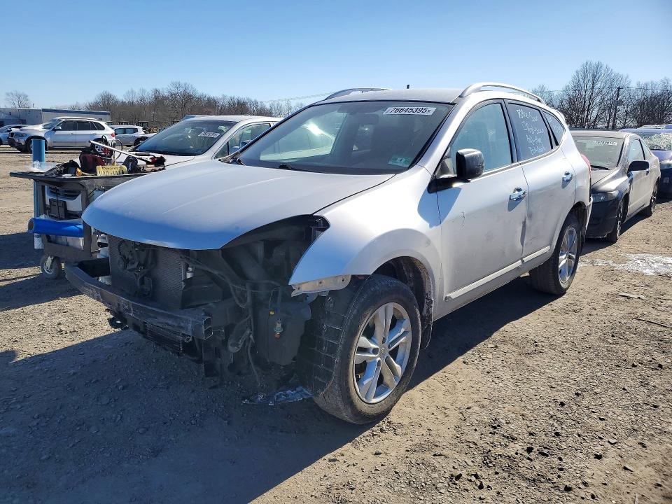 NISSAN ROGUE S 2012 with VIN JN8AS5MV2CW370793 - Photo from auction