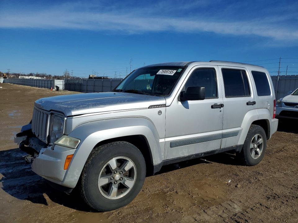 Photo 1 from auction – 2008 JEEP LIBERTY with VIN 1J8GN28K88W133219