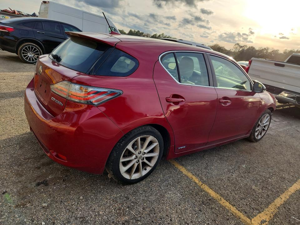 Photo 3 from auction – 2012 LEXUS CT with VIN JTHKD5BH2C2058857