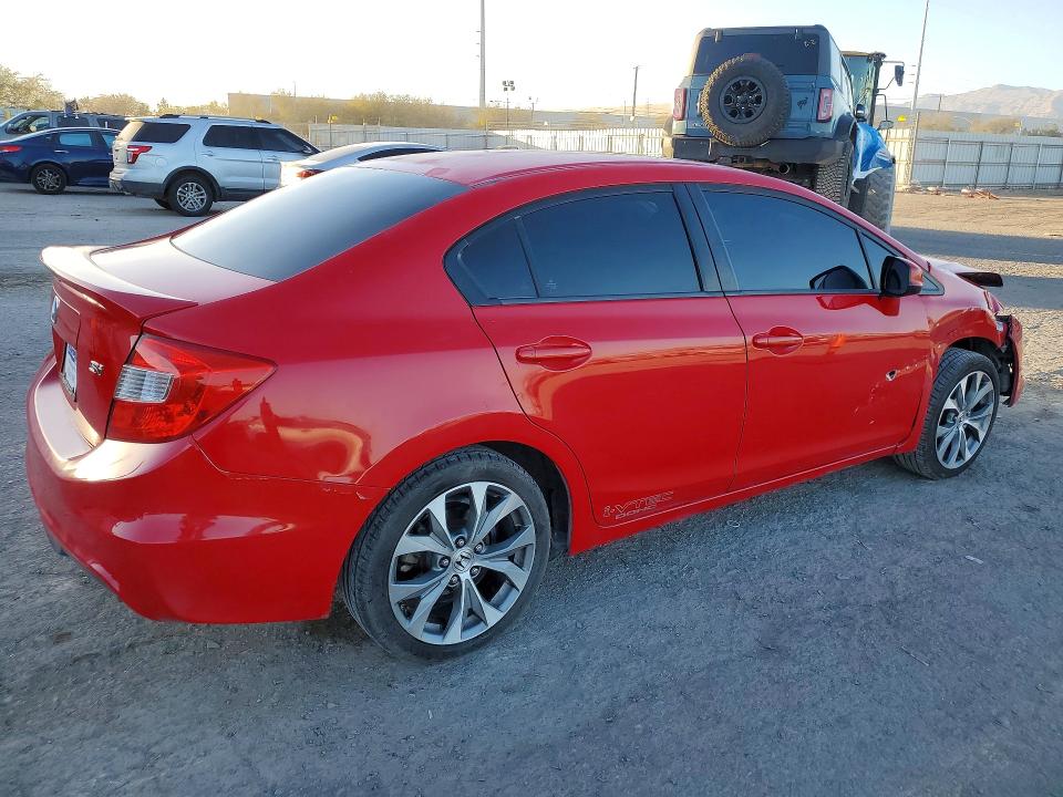 Photo 3 from auction – 2012 HONDA CIVIC with VIN 2HGFB6E54CH704599