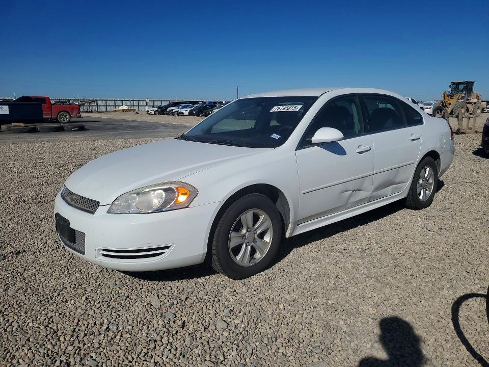 CHEVROLET IMPALA 2012 with VIN 2G1WF5E3XC1331291 - Photo from auction