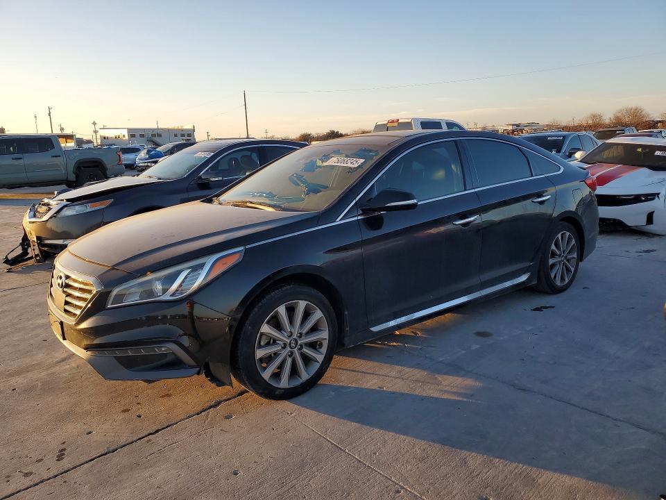 HYUNDAI SONATA 2016 with VIN 5NPE34AF5GH276520 - Photo from auction