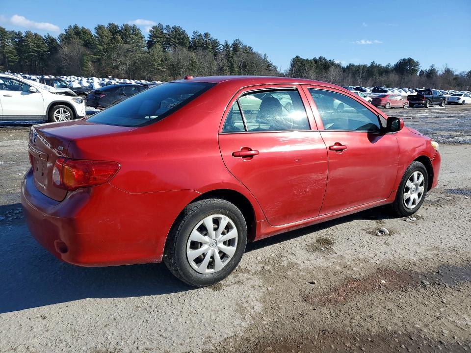 Photo 3 from auction – 2009 TOYOTA COROLLA with VIN 2T1BU40E49C138742