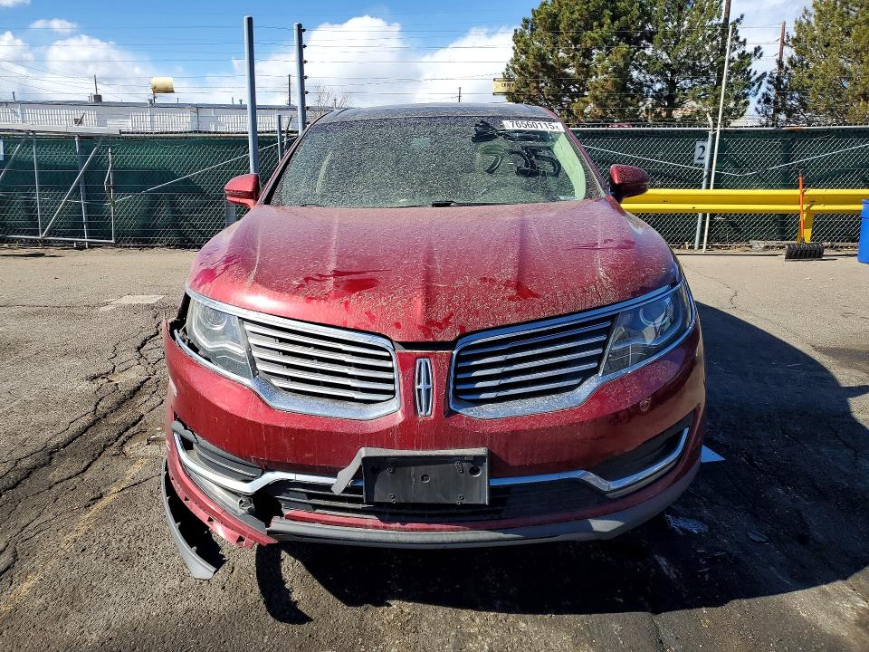Photo 5 from auction – 2017 LINCOLN MKX with VIN 2LMPJ6LR7HBL15476