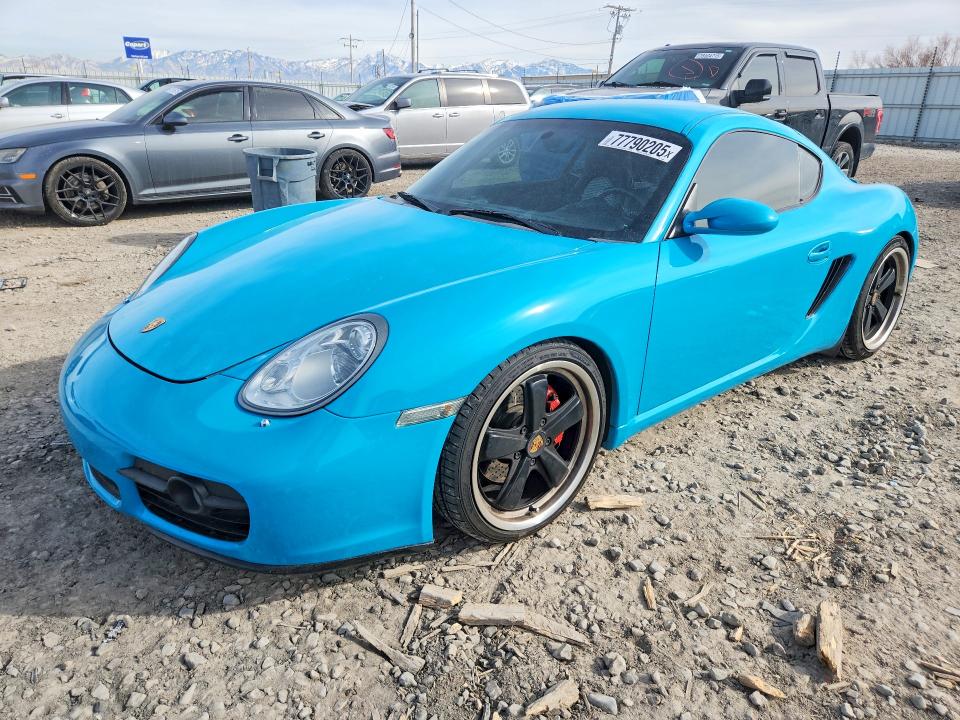 PORSCHE CAYMAN 2006 with VIN WP0AB29876U783399 - Photo from auction