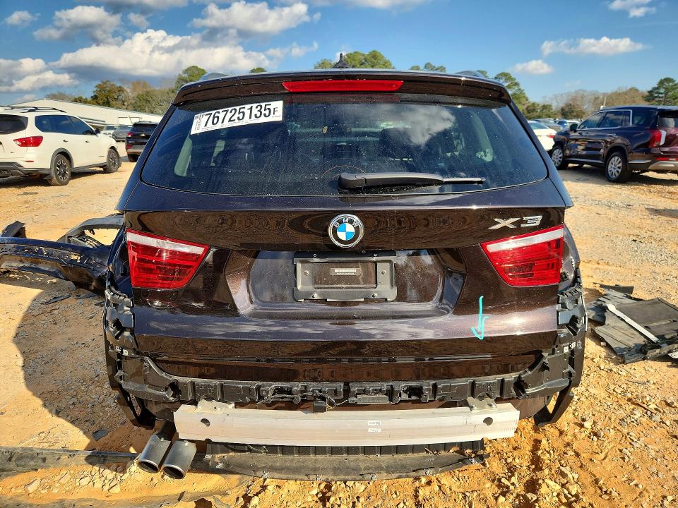 Photo 6 from auction – 2016 BMW X3 XDRIVE2 with VIN 5UXWX9C58G0D78208