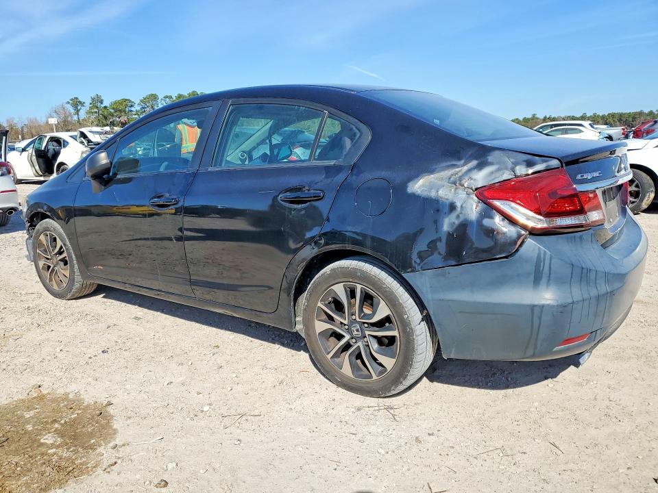 Photo 2 from auction – 2013 HONDA CIVIC with VIN 19XFB2F81DE266797