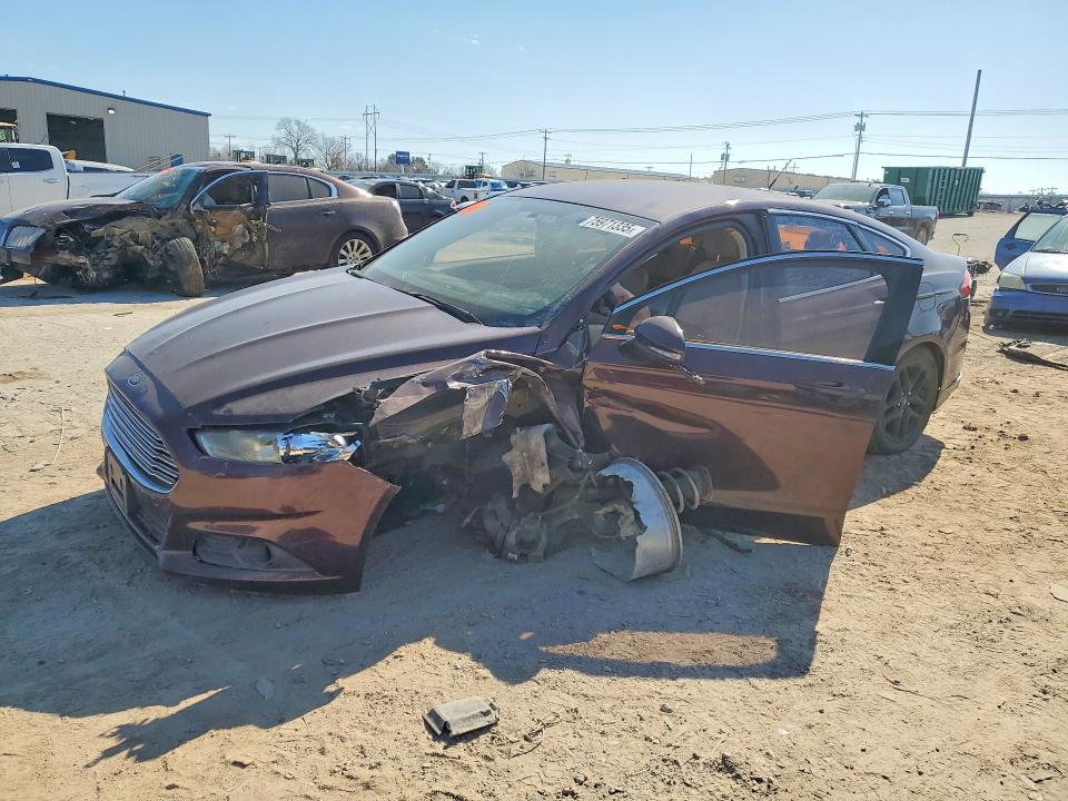 FORD FUSION 2013 with VIN 3FA6P0HR1DR245314 - Photo from auction