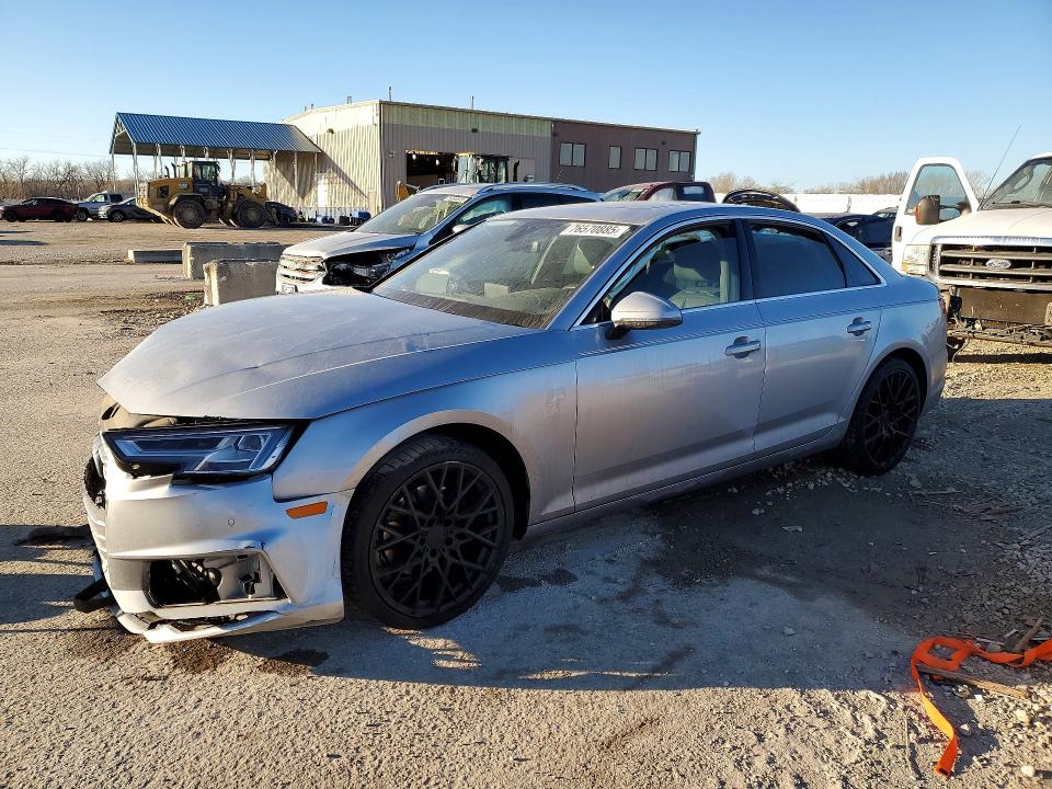 AUDI A4 2019 with VIN WAUHMAF4XKA043164 - Photo from auction