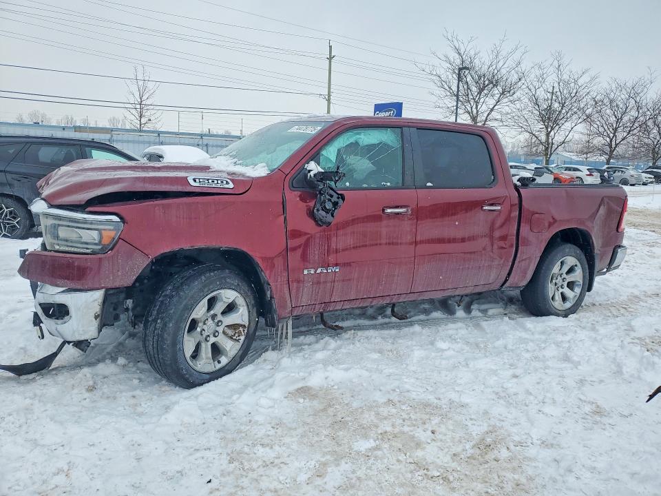 RAM 1500 2020 with VIN 1C6SRFFT6LN126784 - Photo from auction
