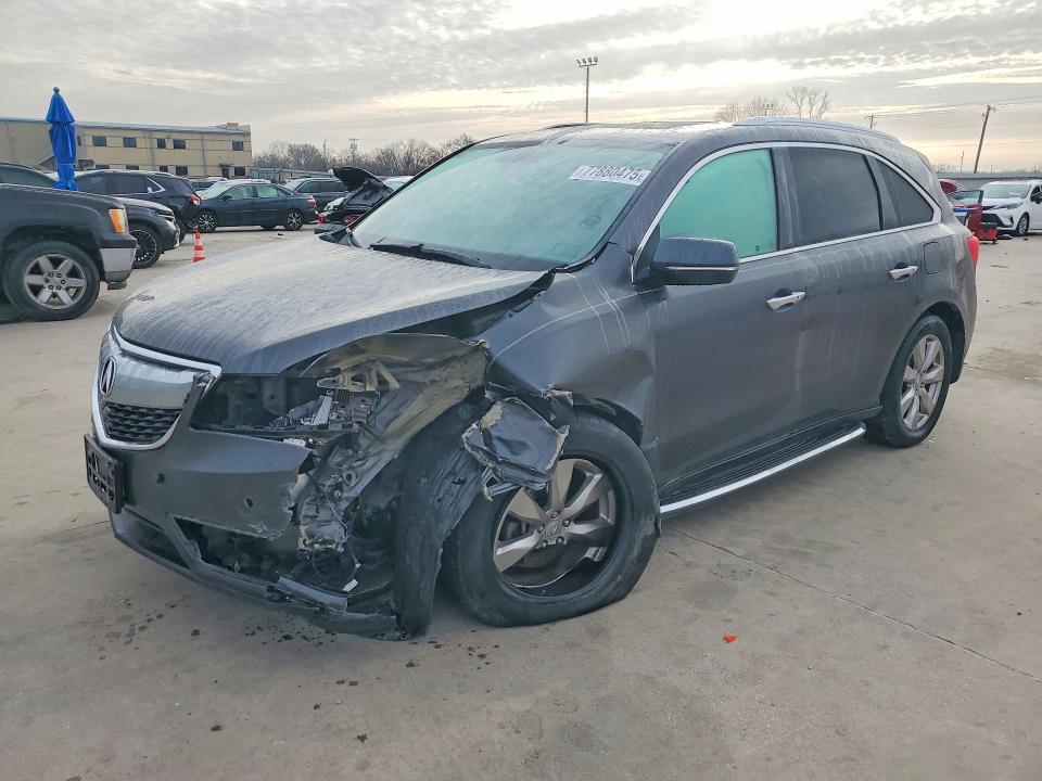 ACURA MDX 2015 with VIN 5FRYD4H88FB008719 - Photo from auction