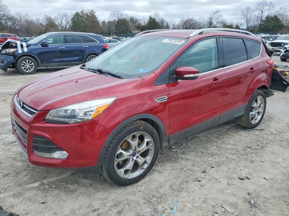 FORD ESCAPE 2014 with VIN 1FMCU9JX5EUB36895 - Photo from auction