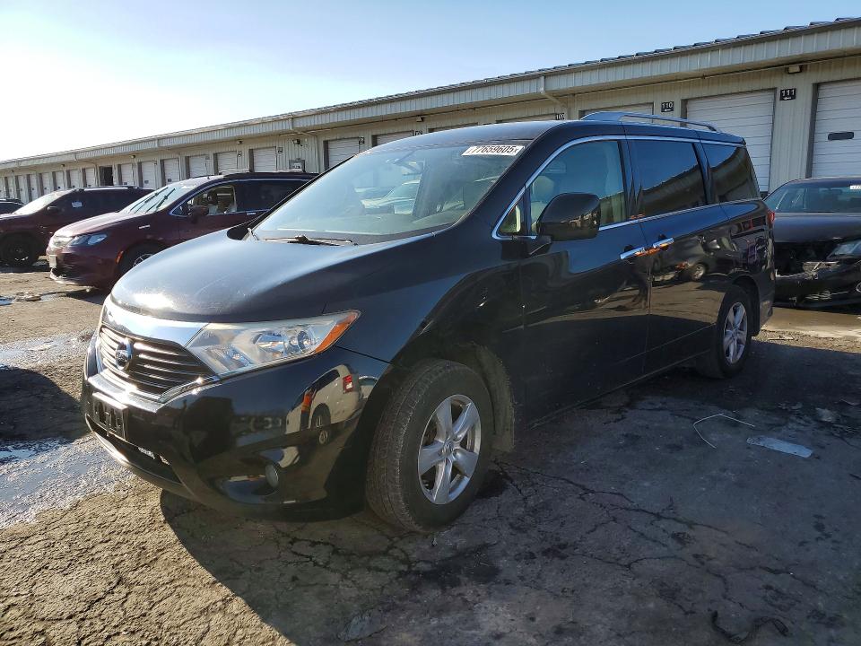 NISSAN QUEST 2013 with VIN JN8AE2KPXD9071563 - Photo from auction