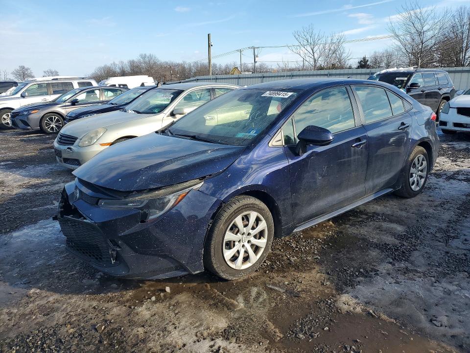TOYOTA COROLLA 2020 with VIN JTDEPRAEXLJ086626 - Photo from auction