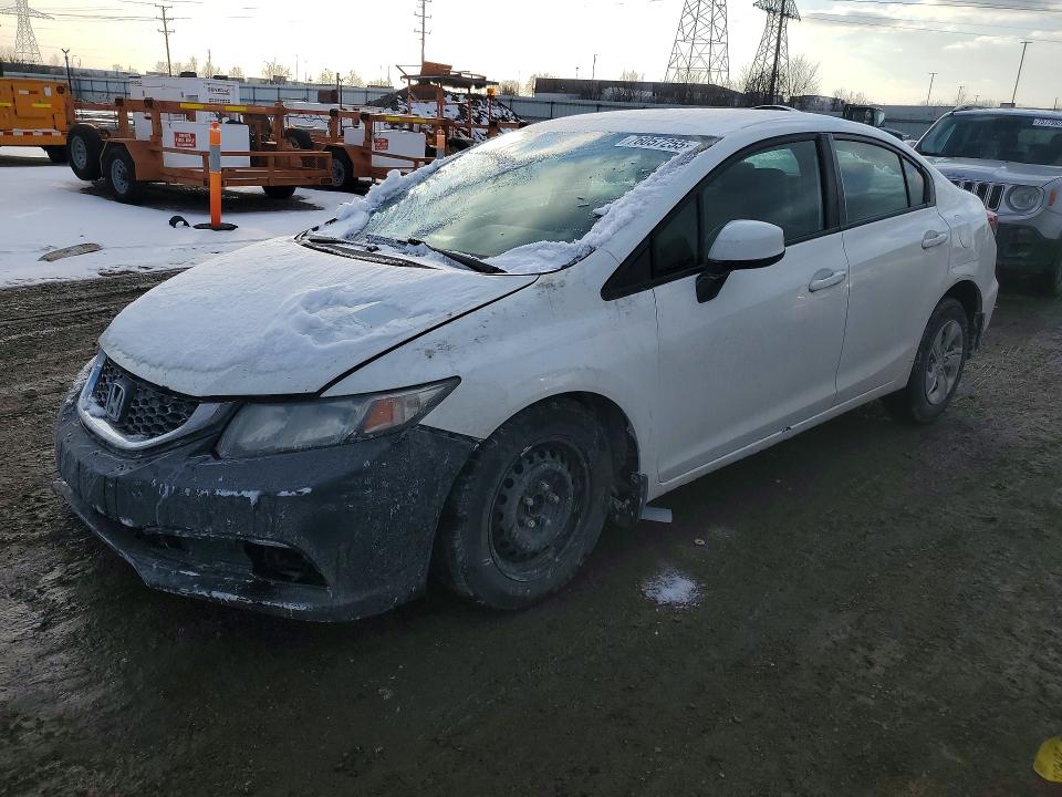 Photo 1 from auction – 2013 HONDA CIVIC LX with VIN 19XFB2F57DE084379