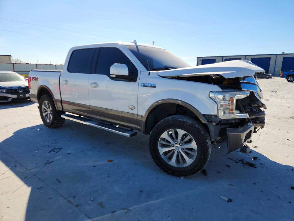Photo 4 from auction – 2018 FORD F150 with VIN 1FTEW1E56JKF49805