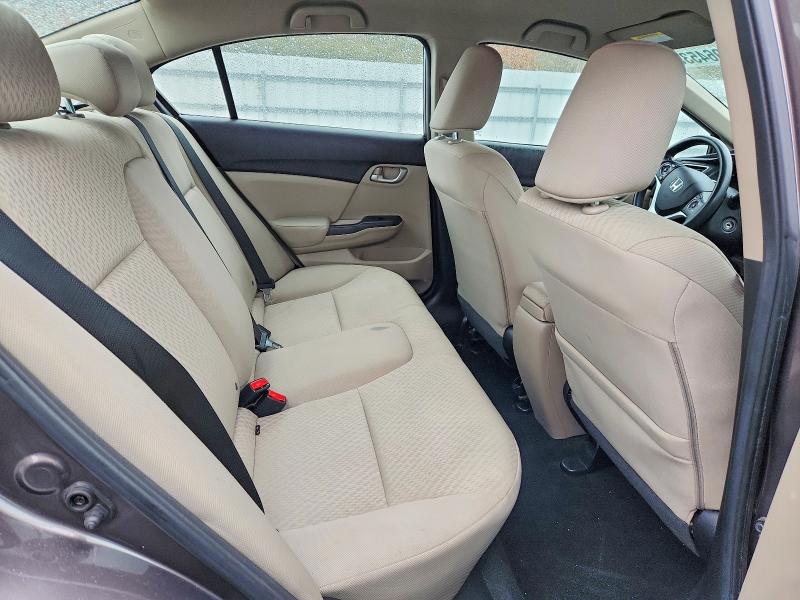 Photo 10 from auction – 2014 HONDA CIVIC LX with VIN 19XFB2F55EE002473