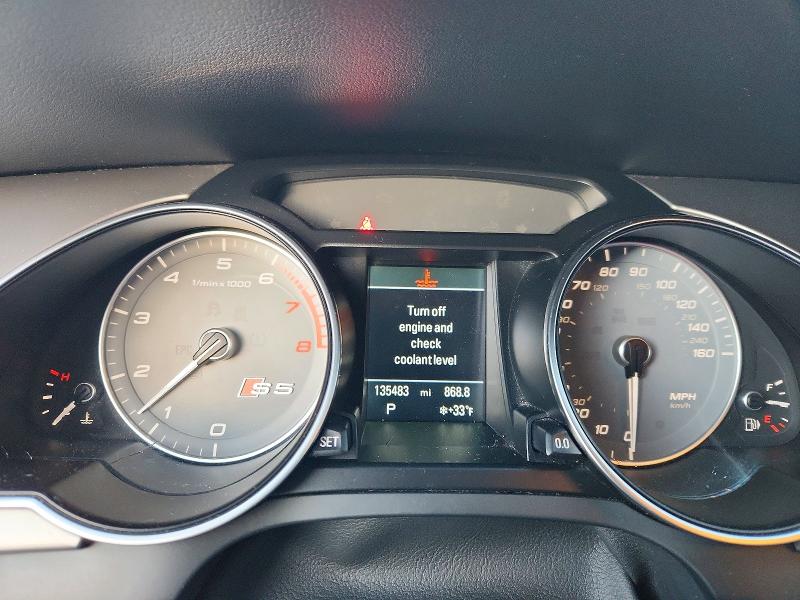 Photo 9 from auction – 2015 AUDI S5 with VIN WAUCGAFR4FA025164