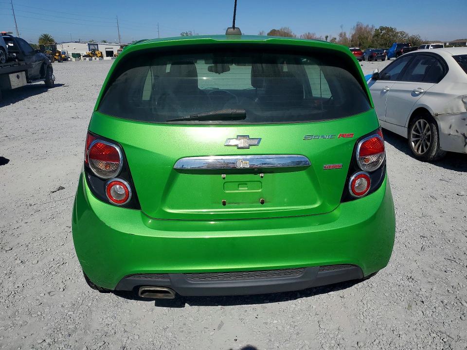 Photo 6 from auction – 2015 CHEVROLET SONIC RS with VIN 1G1JG6SB7F4127288