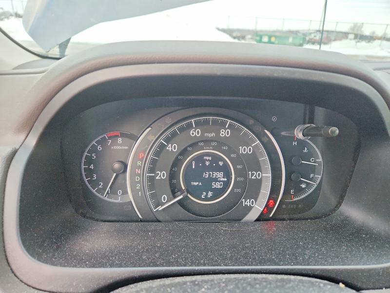Photo 9 from auction – 2012 HONDA CR-V EXL with VIN 5J6RM4H75CL028510