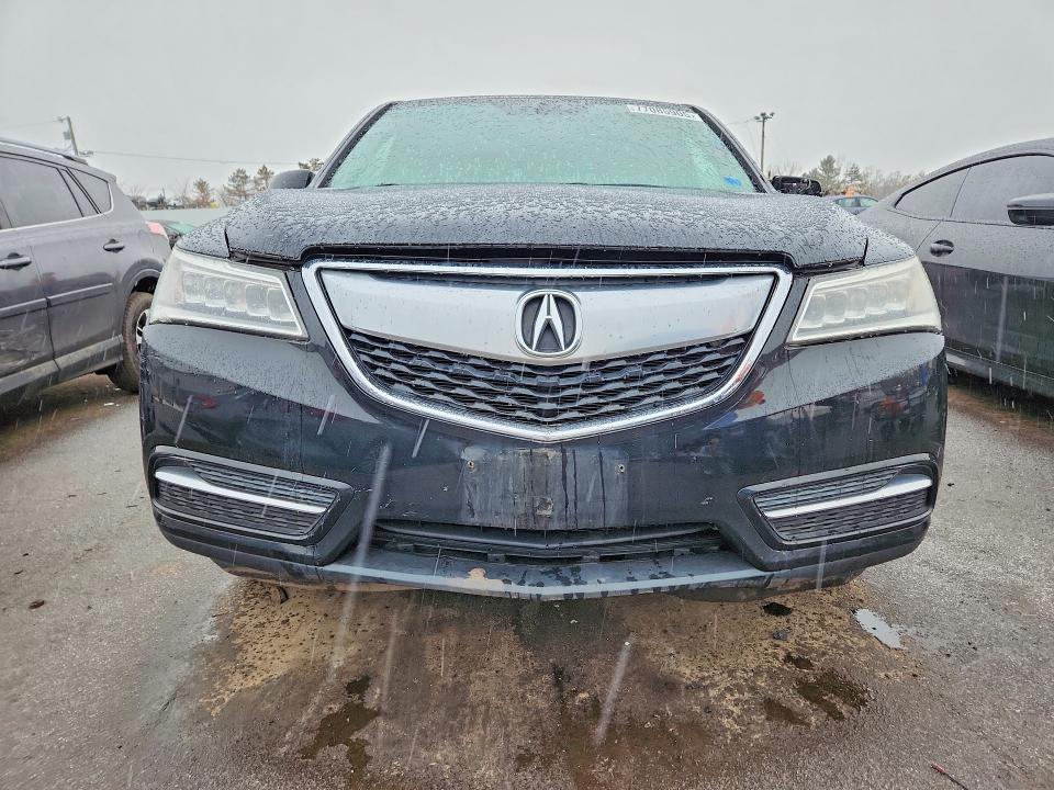 Photo 5 from auction – 2016 ACURA MDX with VIN 5FRYD4H22GB031409