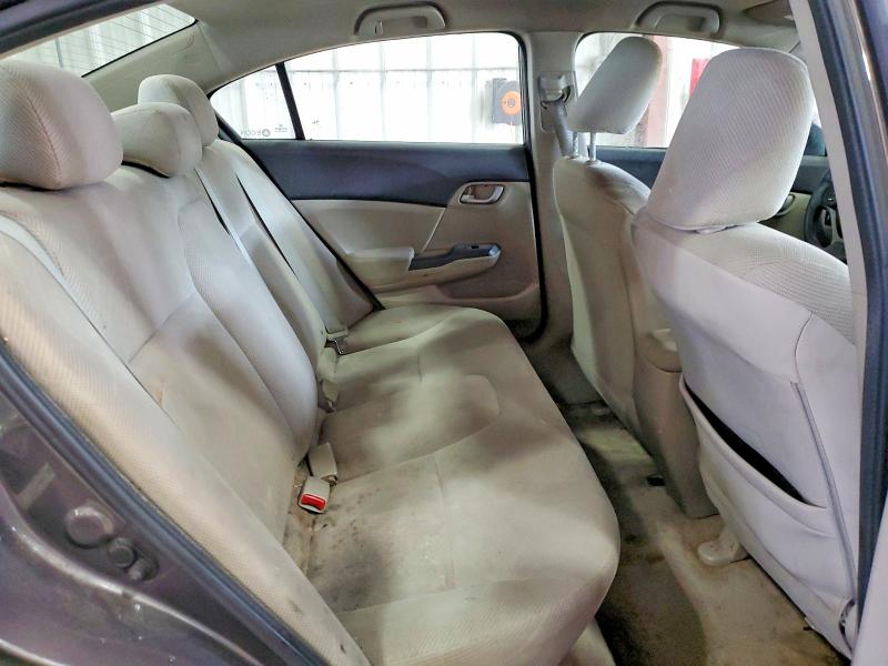 Photo 10 from auction – 2012 HONDA CIVIC with VIN 19XFB2F51CE343978