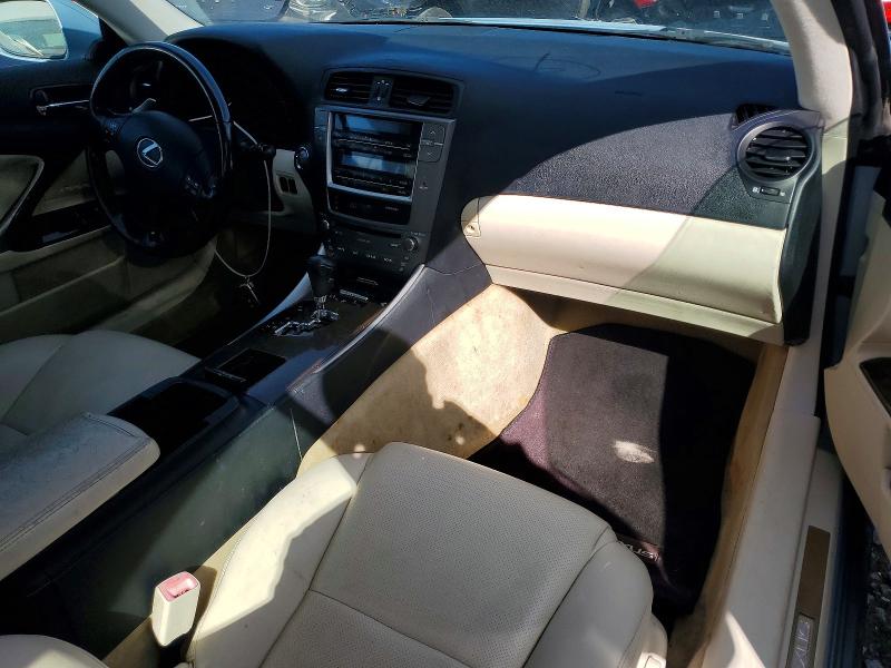 Photo 8 from auction – 2010 LEXUS IS with VIN JTHFF2C22A2510727