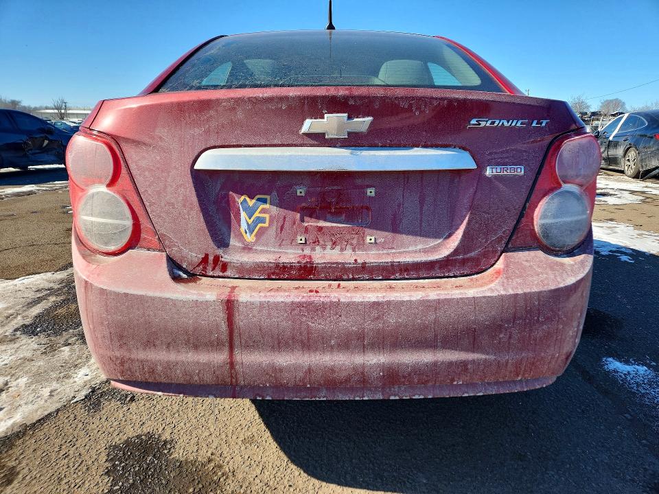 Photo 6 from auction – 2014 CHEVROLET SONIC LT with VIN 1G1JD5SB3E4206572