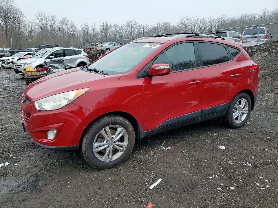 HYUNDAI TUCSON 2013 with VIN KM8JU3AC0DU670516 - Photo from auction
