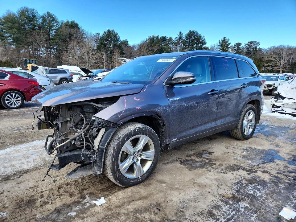 TOYOTA HIGHLANDER 2016 z numerem VIN 5TDDCRFH9GS015551 - Zdjęcie z aukcji