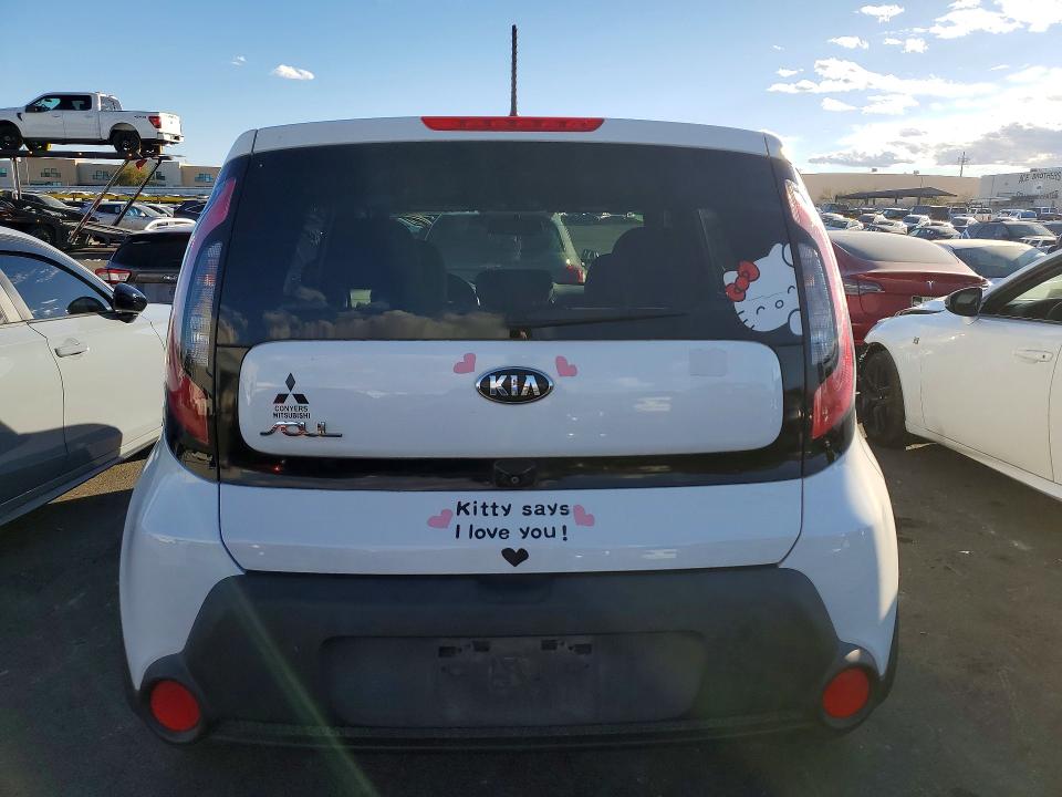 Photo 6 from auction – 2016 KIA SOUL with VIN KNDJN2A25G7256301