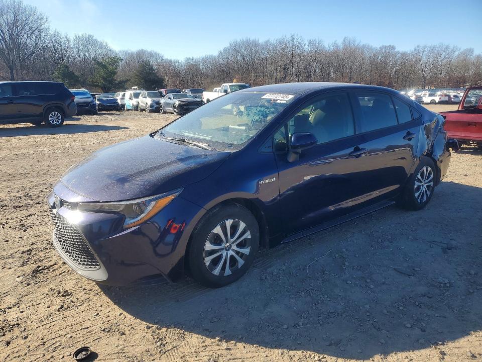 TOYOTA COROLLA 2020 with VIN JTDEBRBE4LJ004502 - Photo from auction