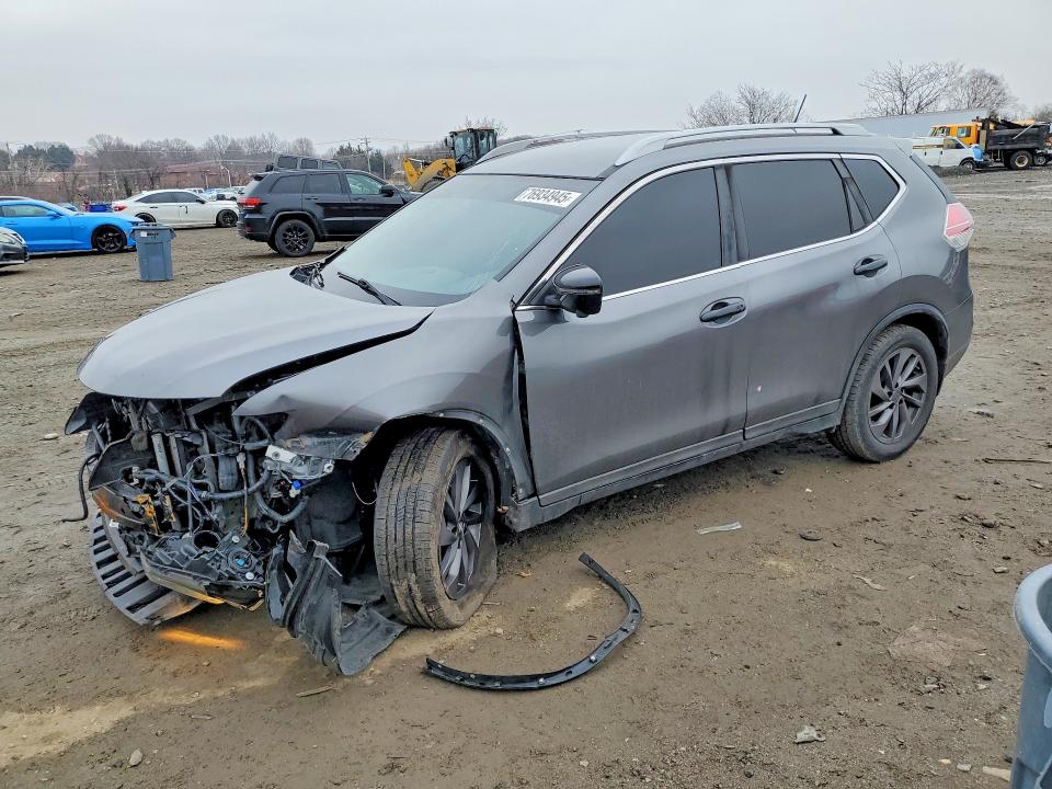 NISSAN ROGUE 2016 with VIN 5N1AT2MT8GC769877 - Photo from auction
